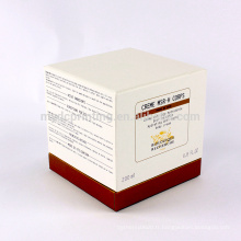 Boîte d&#39;emballage de soins de la peau d&#39;impression personnalisée de papier de haute qualité